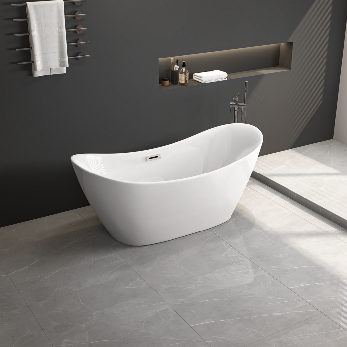 67 "Acrylic freestanding bathtub - Image 2