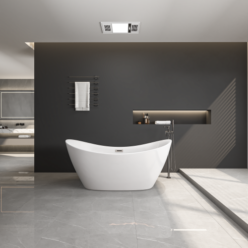 67 "Acrylic freestanding bathtub