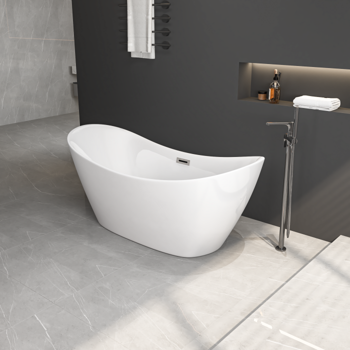 67 "Acrylic freestanding bathtub - Image 3