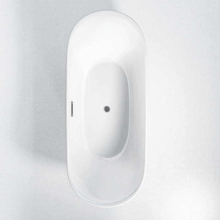 67 "Acrylic freestanding bathtub - Image 4