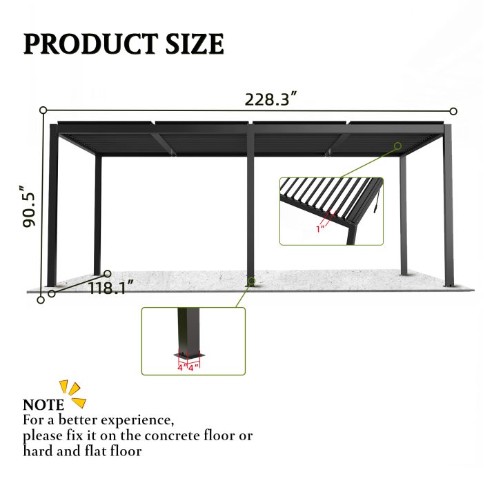 Aluminum Pergola