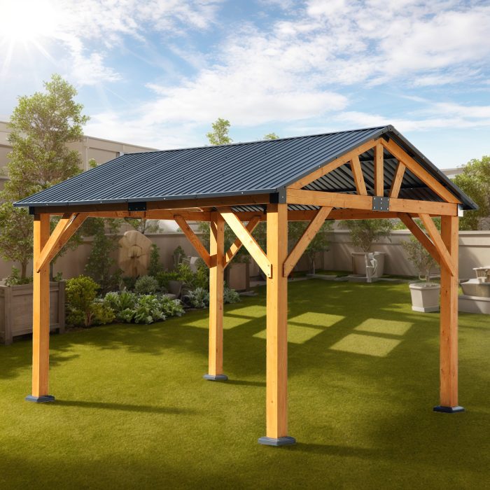 wood pavilion